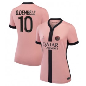 Dámské fotbalový oblečení Paris Saint-Germain Ousmane Dembele #10 Tretí košile 2024-25 Krátkým Rukávem